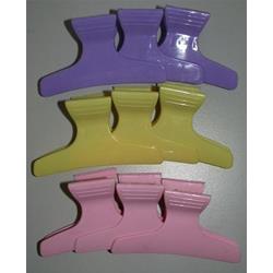 PINZA PLASTICA LUNGA COLOR